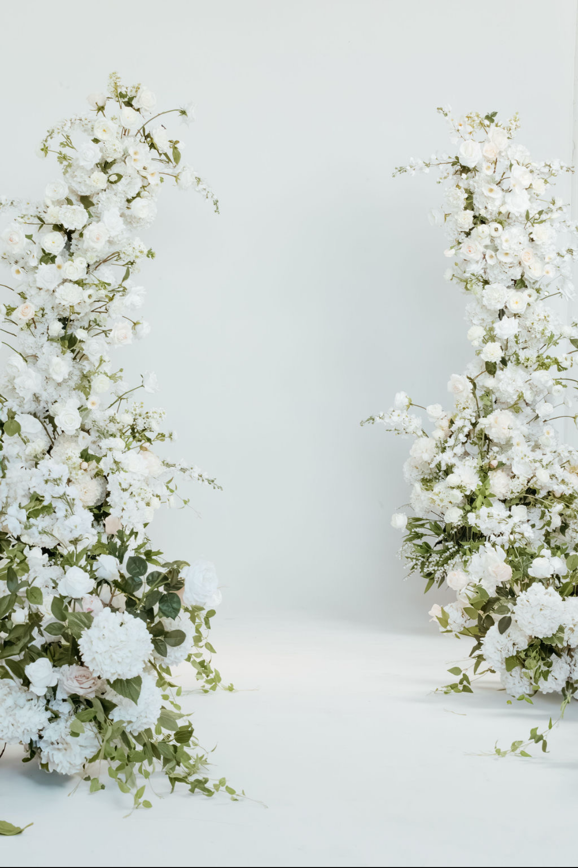 Classic Pillars in White