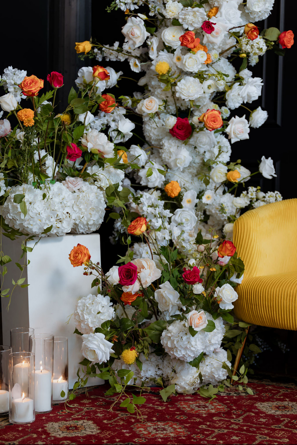 Custom Color Pillars