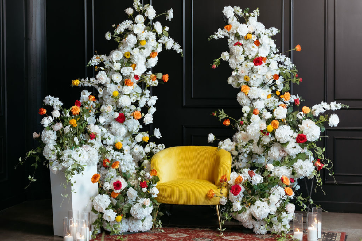 Custom Color Pillars